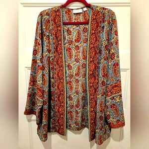 Belle Boho by Kim Gravel Open Cardigan/Kimono